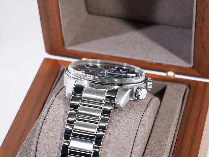 Jaeger-LeCoultre Polaris Perpetual Calendar Ref. Q9088180 Stainless Steel Blue Lacquer Dial A-Grade Used 2mbm2fdn