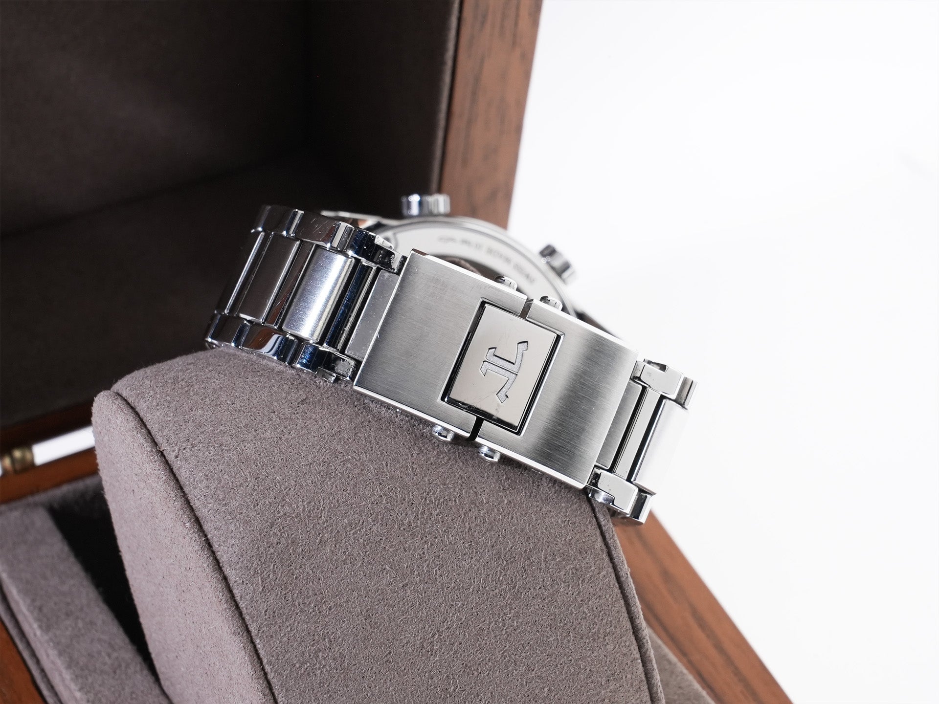 Jaeger-LeCoultre Polaris Perpetual Calendar Ref. Q9088180 Stainless Steel Blue Lacquer Dial A-Grade Used 2mbm2fdn