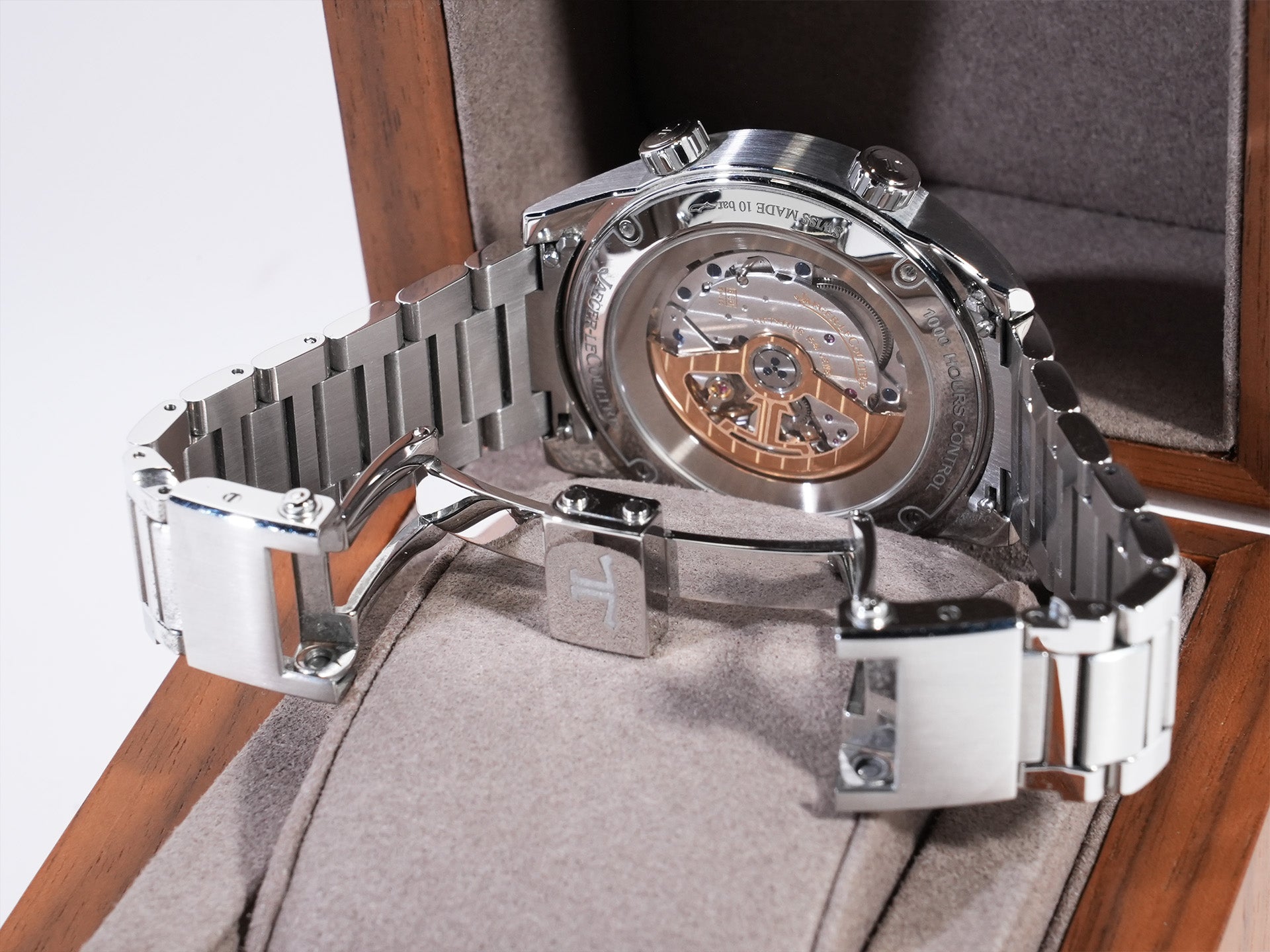 Jaeger-LeCoultre Polaris Perpetual Calendar Ref. Q9088180 Stainless Steel Blue Lacquer Dial A-Grade Used 2mbm2fdn