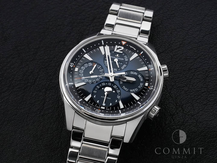 Jaeger-LeCoultre Polaris Perpetual Calendar Ref. Q9088180 Stainless Steel Blue Lacquer Dial A-Grade Used 2mbm2fdn