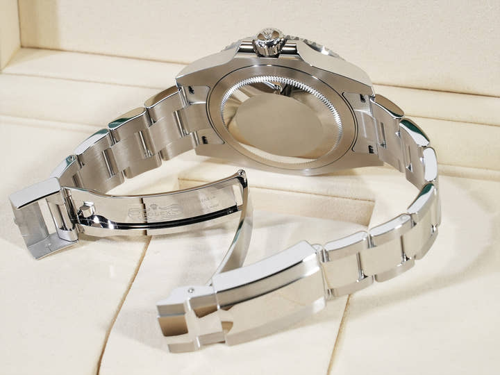 Rolex GMT-Master II Ref. 126710BLRO Stainless Steel Black Dial Oyster Bracelet Unused j5dcjpnt