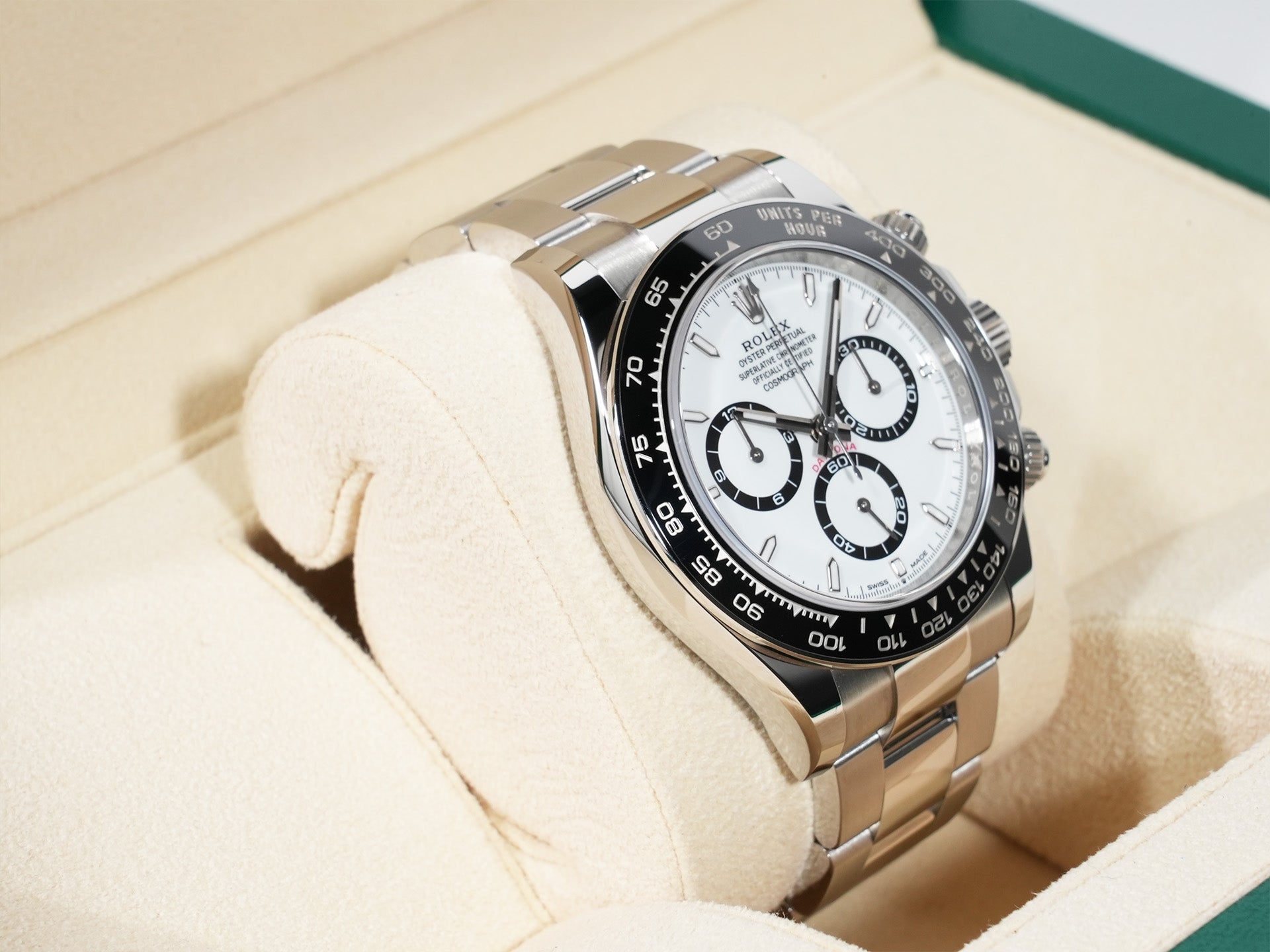 ロレックス デイトナ Ref.126500LN ステンレススチール ホワイト文字盤 美品 4xrcbjx3