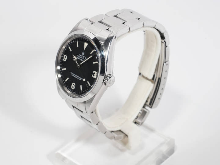 ロレックス エクスプローラーI Ref.1016 ステンレススチール ブラック文字盤 中古 jokbgeub