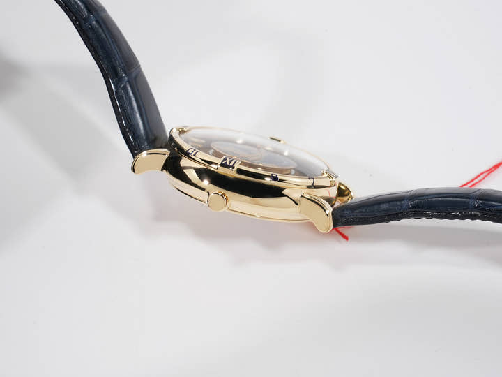 ユリスナルダン テリリウム ヨハネス ケプラー Ref.871-22 イエローゴールド ブルー文字盤 中古 oz7mp7ai