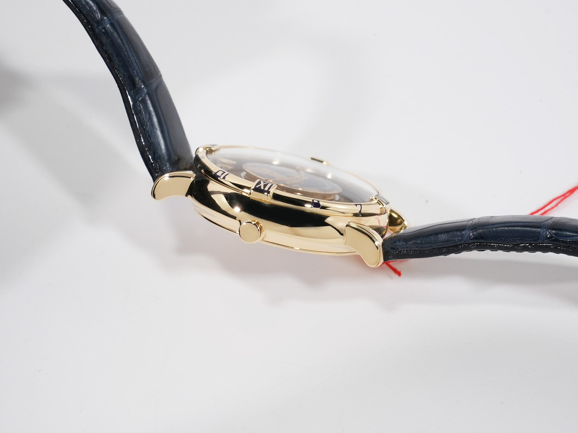 ユリスナルダン テリリウム ヨハネス ケプラー Ref.871-22 イエローゴールド ブルー文字盤 中古 oz7mp7ai