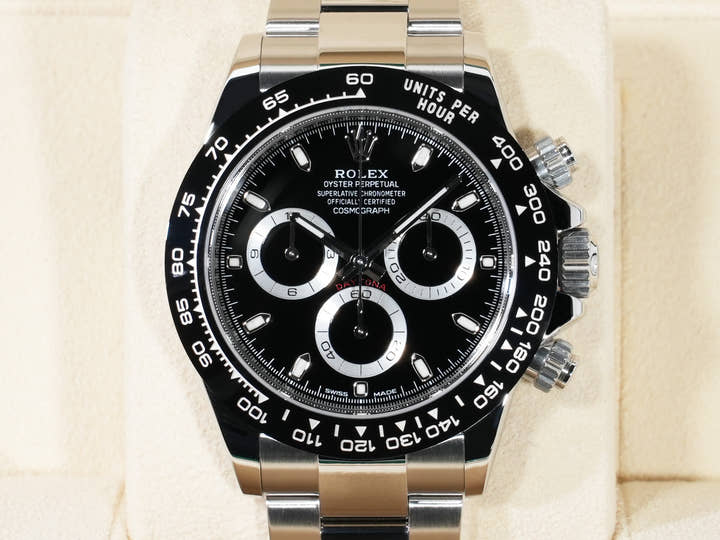 ロレックス デイトナ Ref.116500LN ステンレススチール ブラック文字盤 未使用 adjpex78