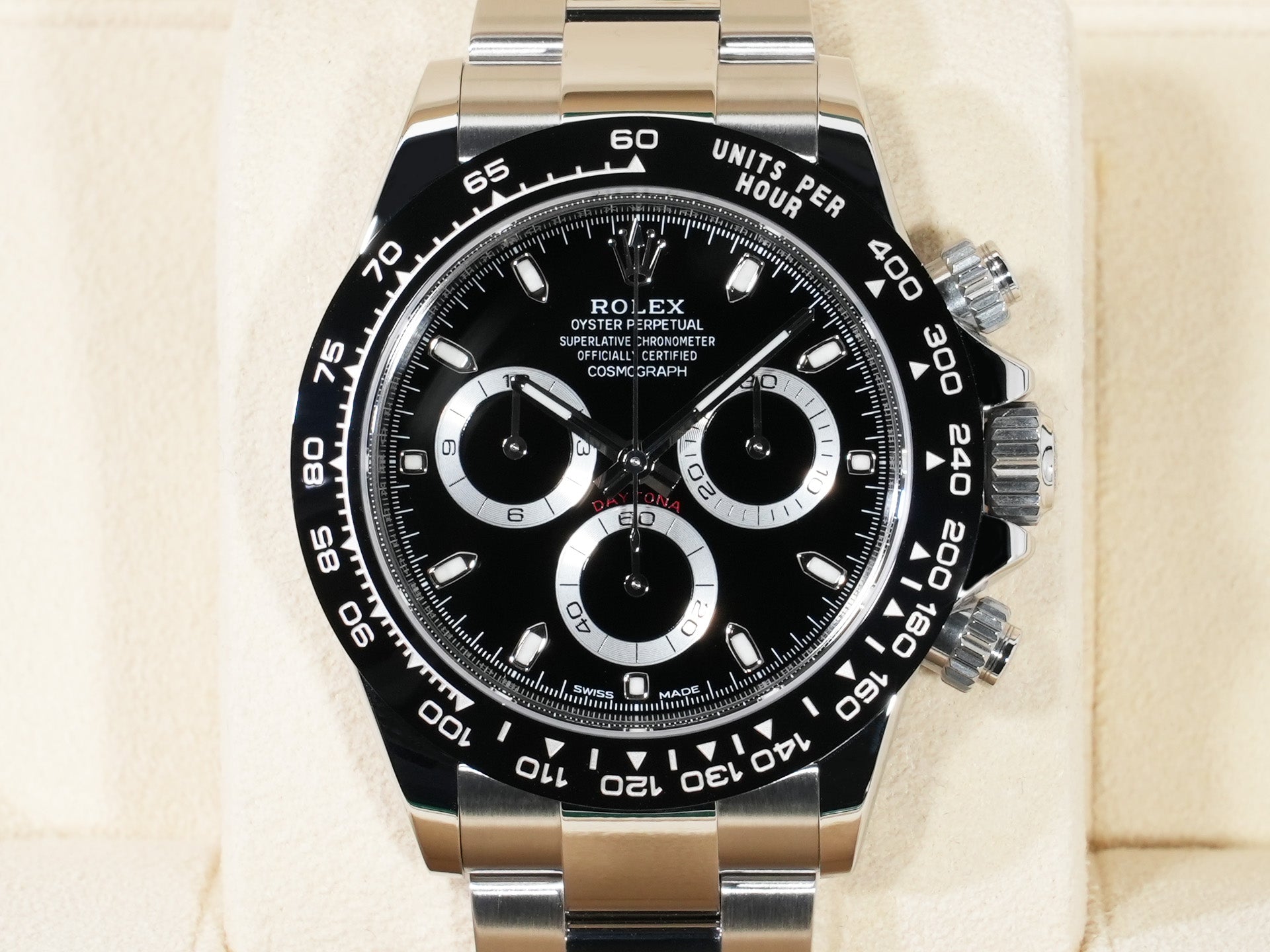 ロレックス デイトナ Ref.116500LN ステンレススチール ブラック文字盤 未使用 adjpex78