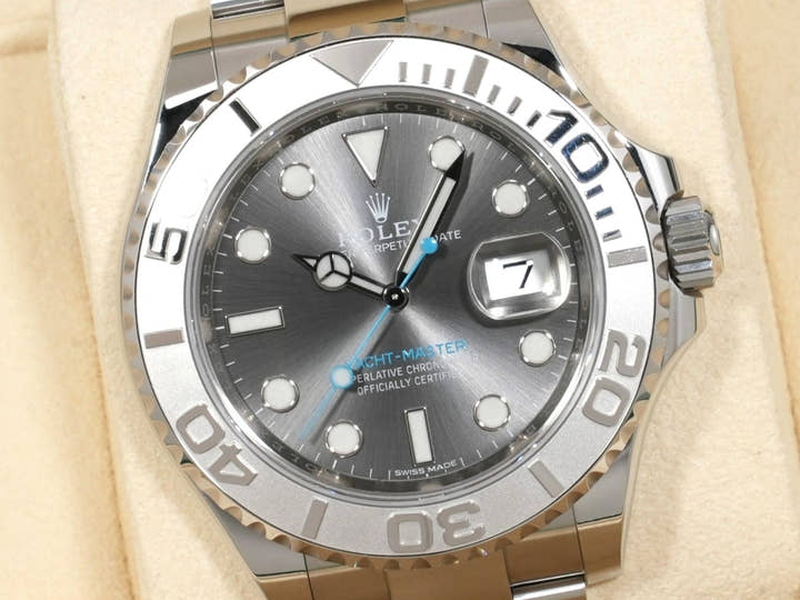 Rolex Yacht-Master 40 Ref.116622 Stainless Steel/Platinum Dark Rhodium Dial Excellent Used Condition 2c93regb