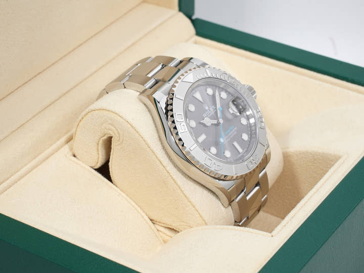 Rolex Yacht-Master 40 Ref.116622 Stainless Steel/Platinum Dark Rhodium Dial Excellent Used Condition 2c93regb