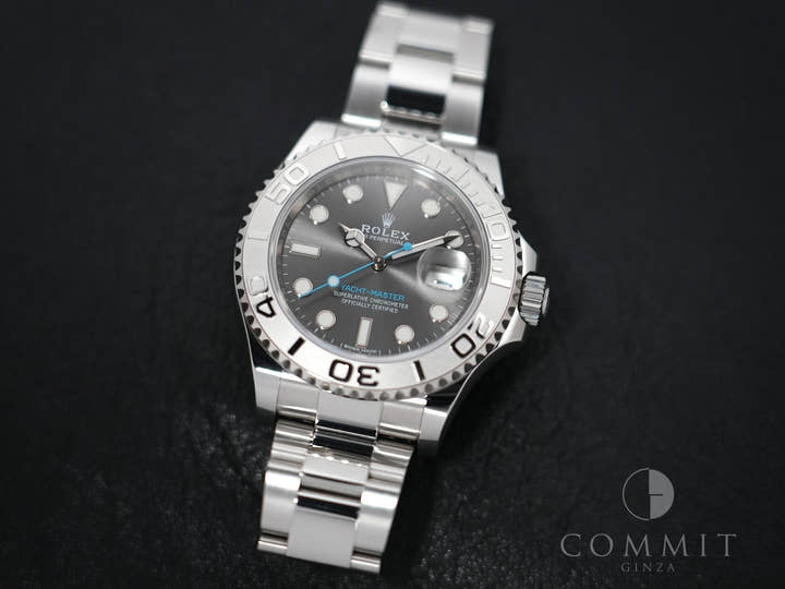 Rolex Yacht-Master 40 Ref.116622 Stainless Steel/Platinum Dark Rhodium Dial Excellent Used Condition 2c93regb