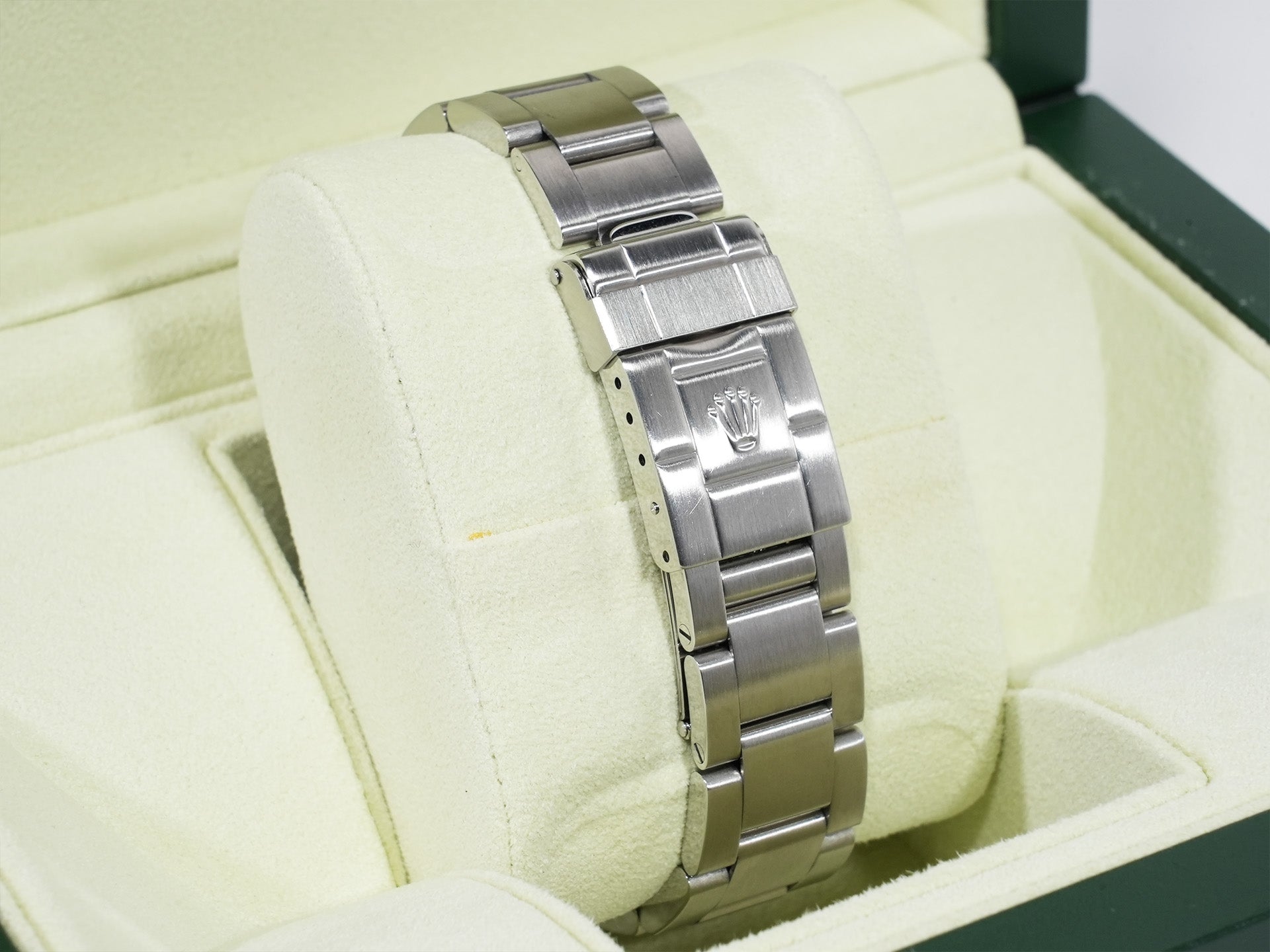 ロレックス エクスプローラーI Ref.114270 ステンレススチール ブラック文字盤 オイスターブレスレット 美中古 muppob63