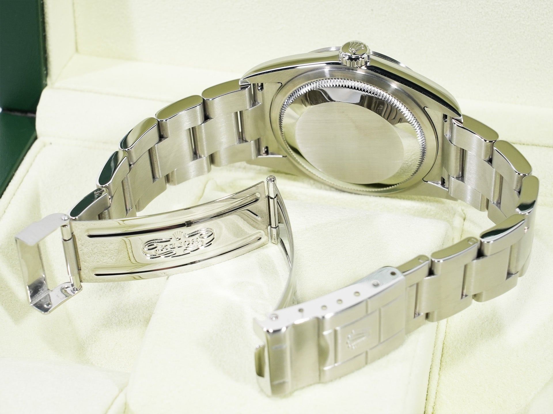 ロレックス エクスプローラーI Ref.114270 ステンレススチール ブラック文字盤 オイスターブレスレット 美中古 muppob63