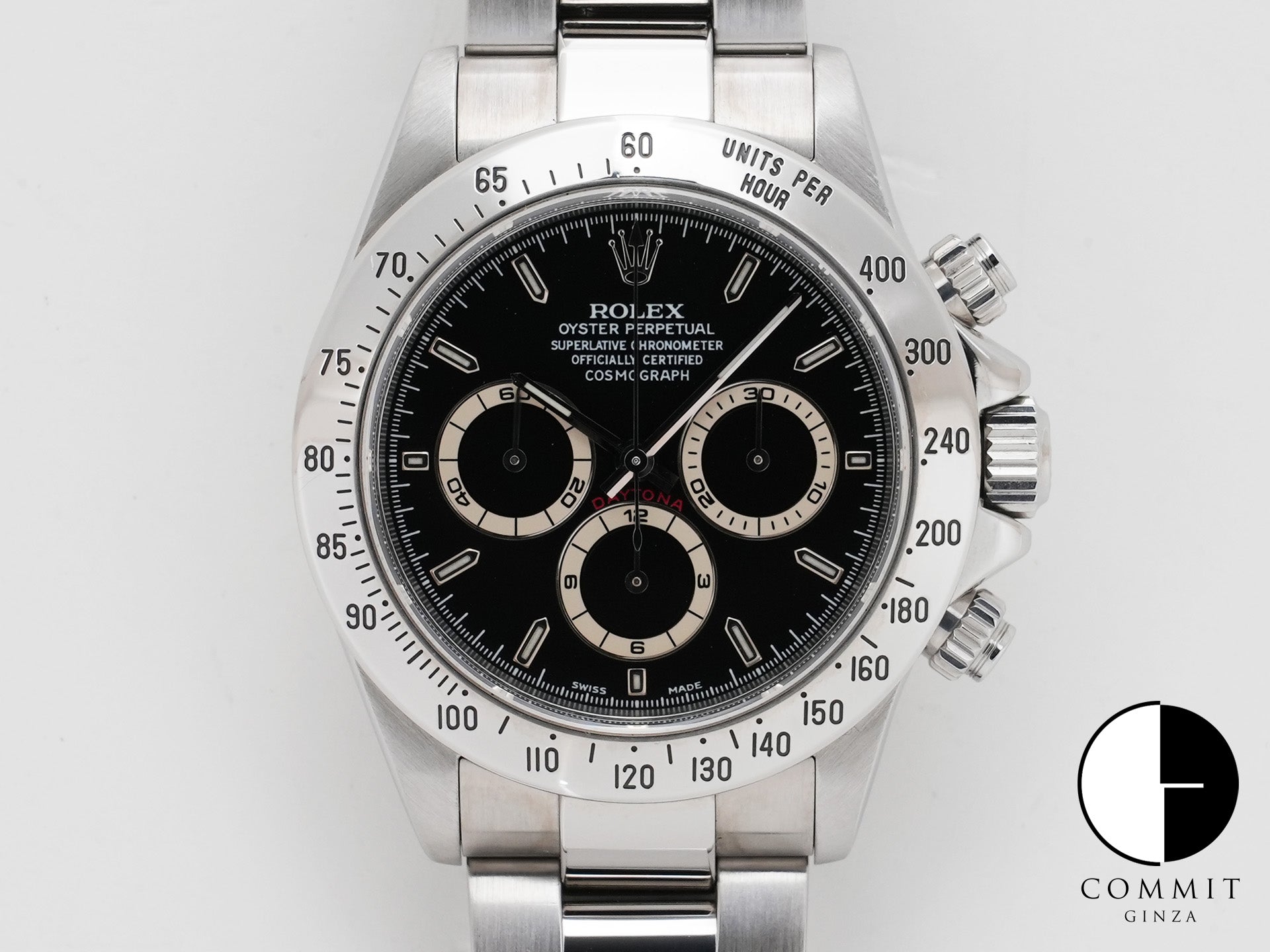 ロレックス デイトナ エルプリメロ Ref.16520 ステンレススチール ブラック文字盤 中古 mmq7wro4
