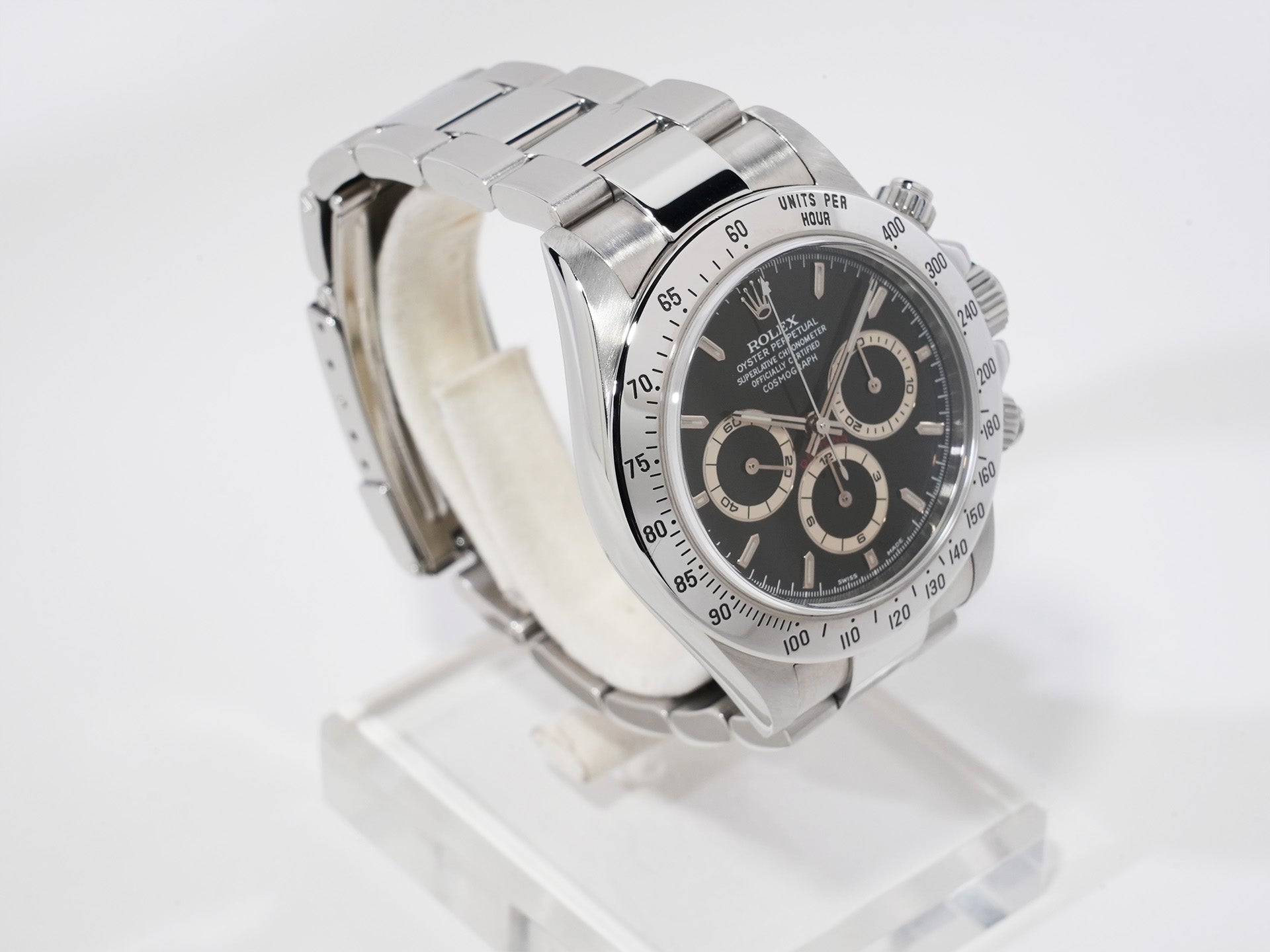 ロレックス デイトナ エルプリメロ Ref.16520 ステンレススチール ブラック文字盤 中古 mmq7wro4