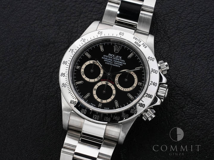ロレックス デイトナ エルプリメロ Ref.16520 ステンレススチール ブラック文字盤 中古 mmq7wro4