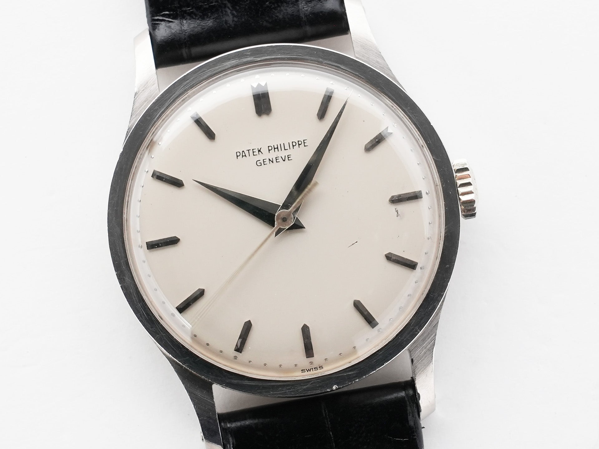 パテックフィリップ カラトラバ Ref.570 ホワイトゴールド シルバー文字盤 中古 ifzujryo