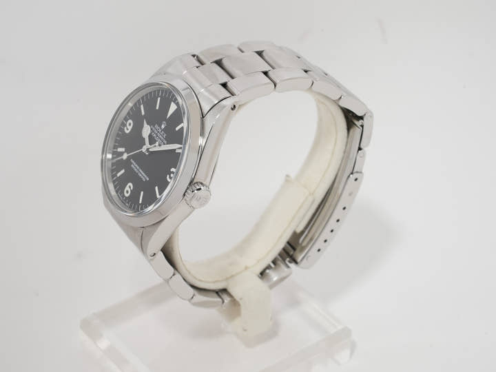 ロレックス エクスプローラーI Ref.1016 ステンレススチール ブラック文字盤 中古 nitmeihn