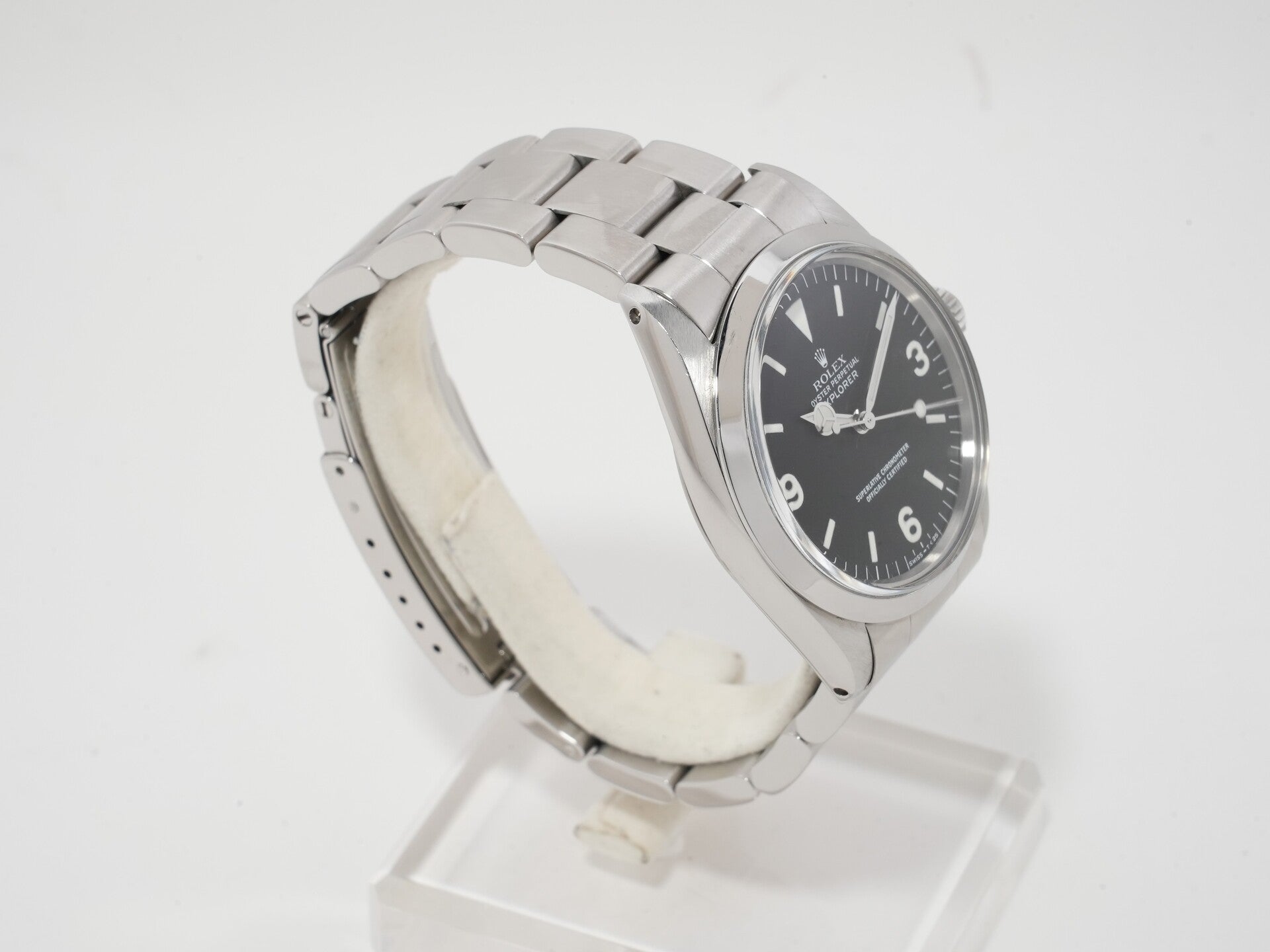 ロレックス エクスプローラーI Ref.1016 ステンレススチール ブラック文字盤 中古 nitmeihn