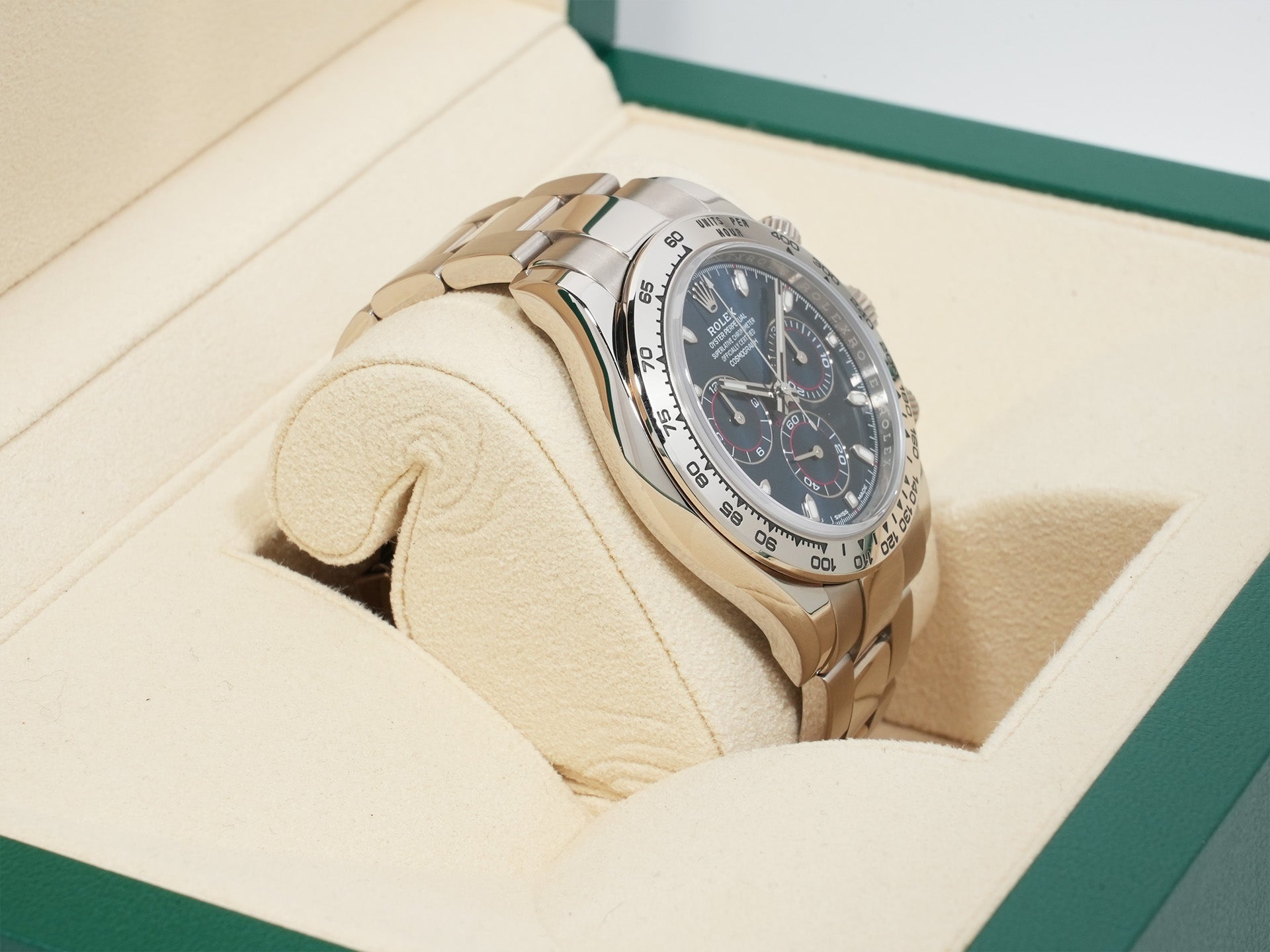 ロレックス デイトナ Ref.116509 ホワイトゴールド ブルー文字盤 中古 hopfx8vd