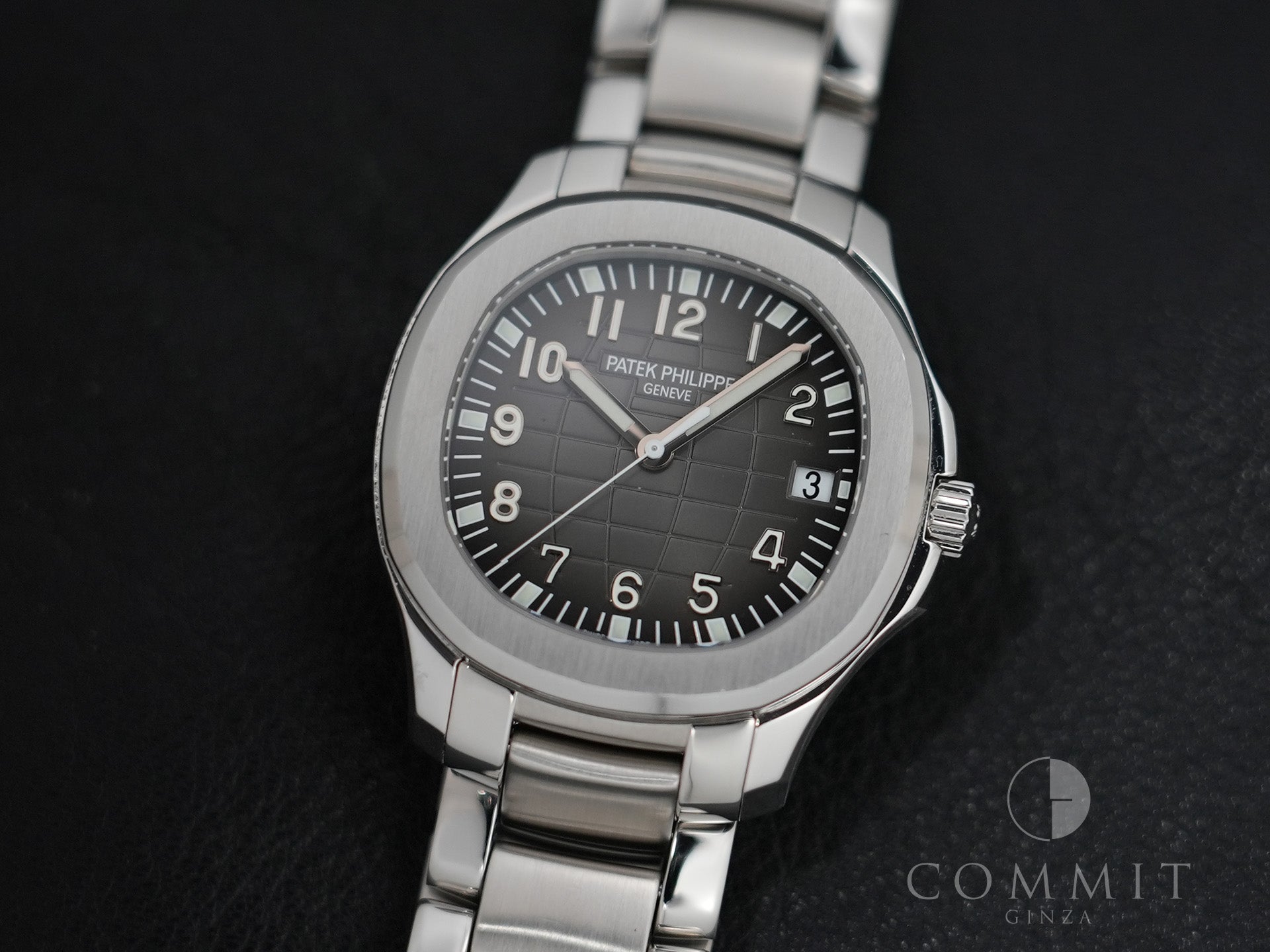 パテックフィリップ アクアノート エクストララージ Ref.5167/1A-001 ステンレススチール ブラック文字盤 中古 cyvcqv3g
