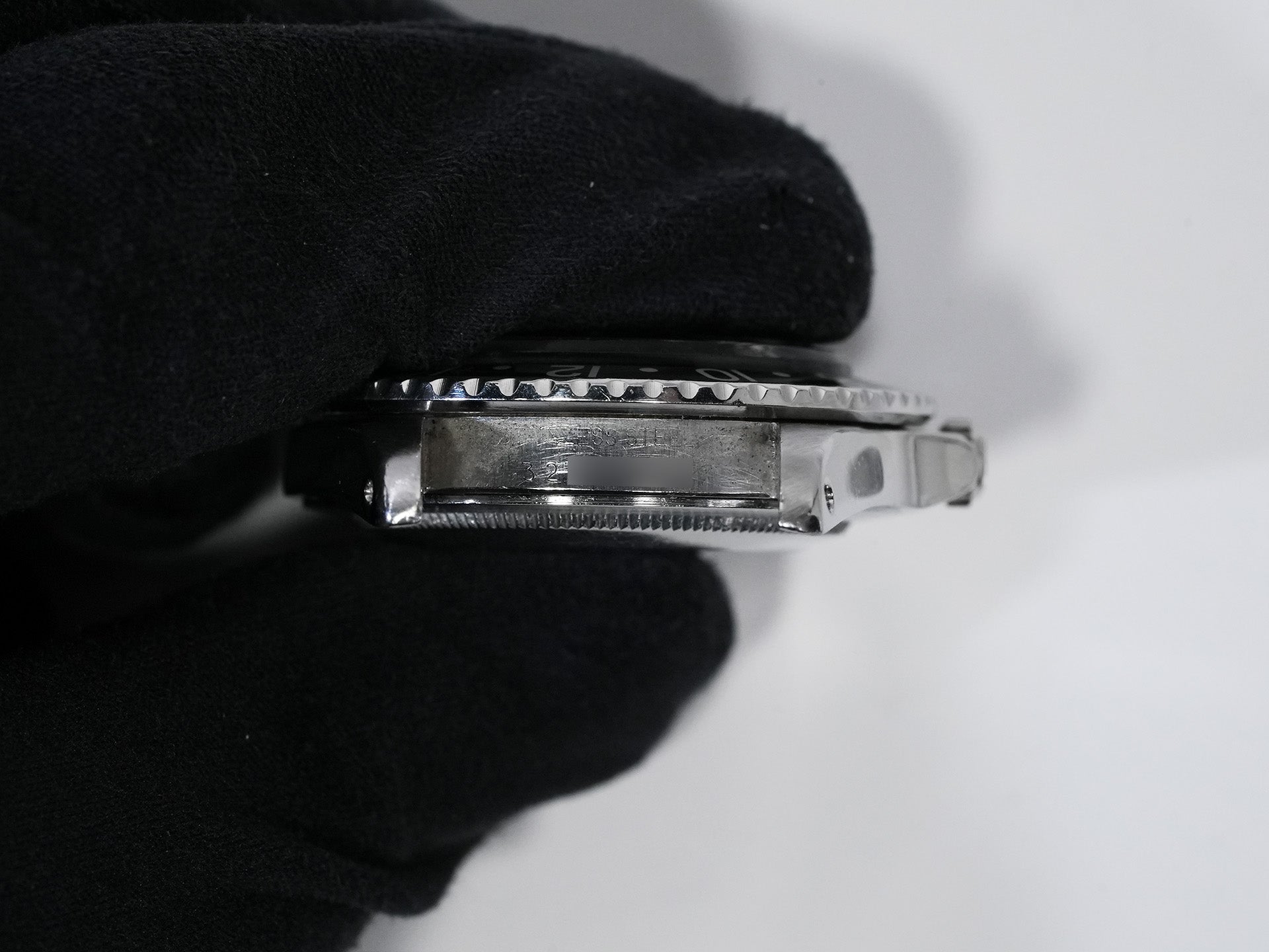 ロレックス GMTマスター Ref.1675 ステンレススチール ブラック文字盤 オイスターブレスレット 中古 65mwih8p