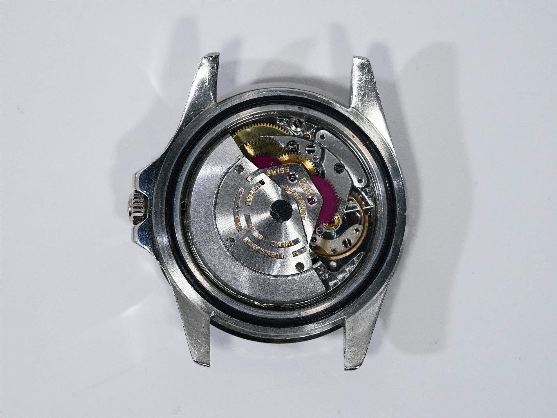 ロレックス GMTマスター Ref.1675 ステンレススチール ブラック文字盤 オイスターブレスレット 中古 65mwih8p