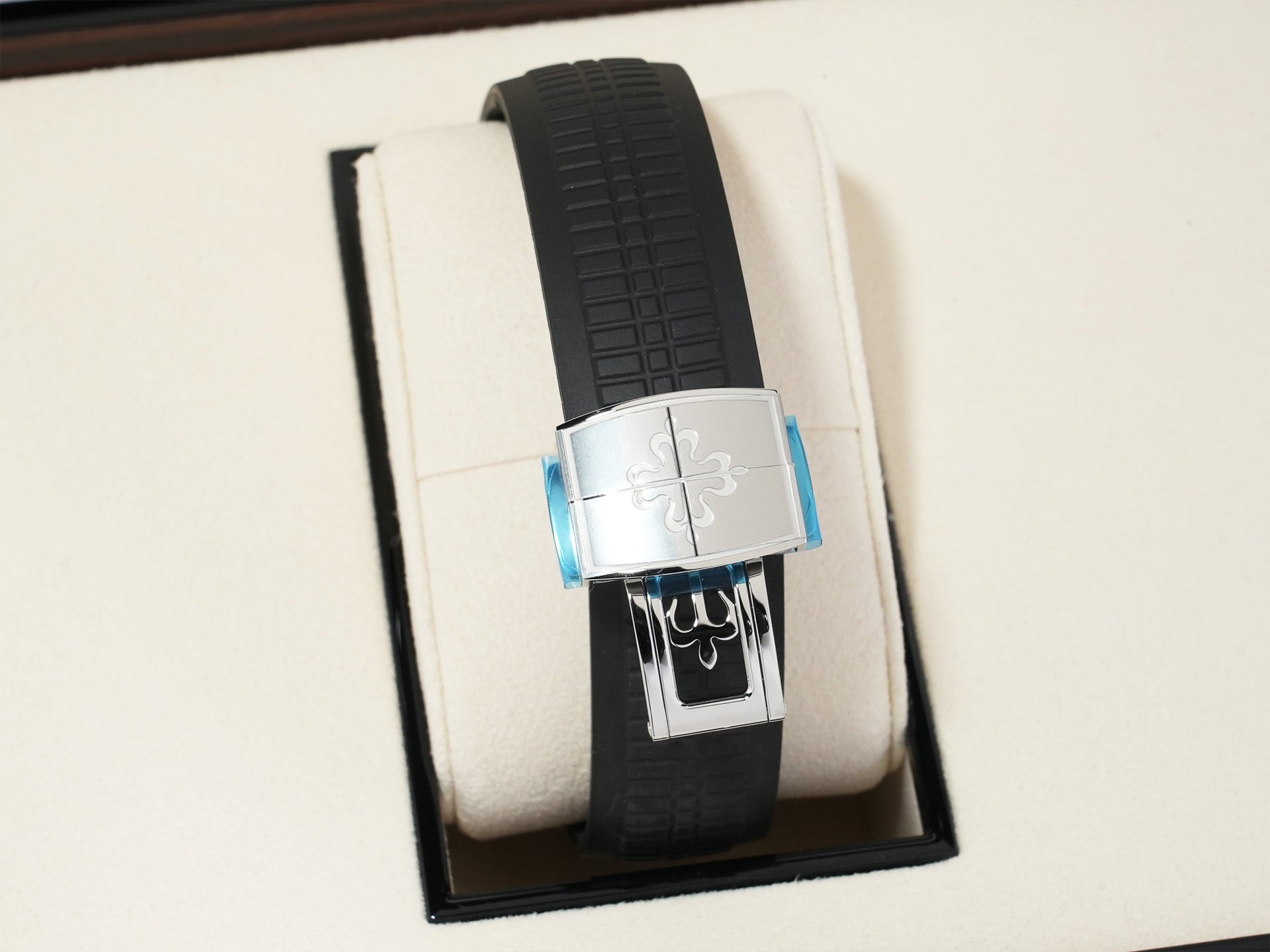パテックフィリップ アクアノート クロノグラフ TIFFANY＆CO. Ref.5968A-001 ステンレススチール ブラック文字盤 未使用 w65k4kp9