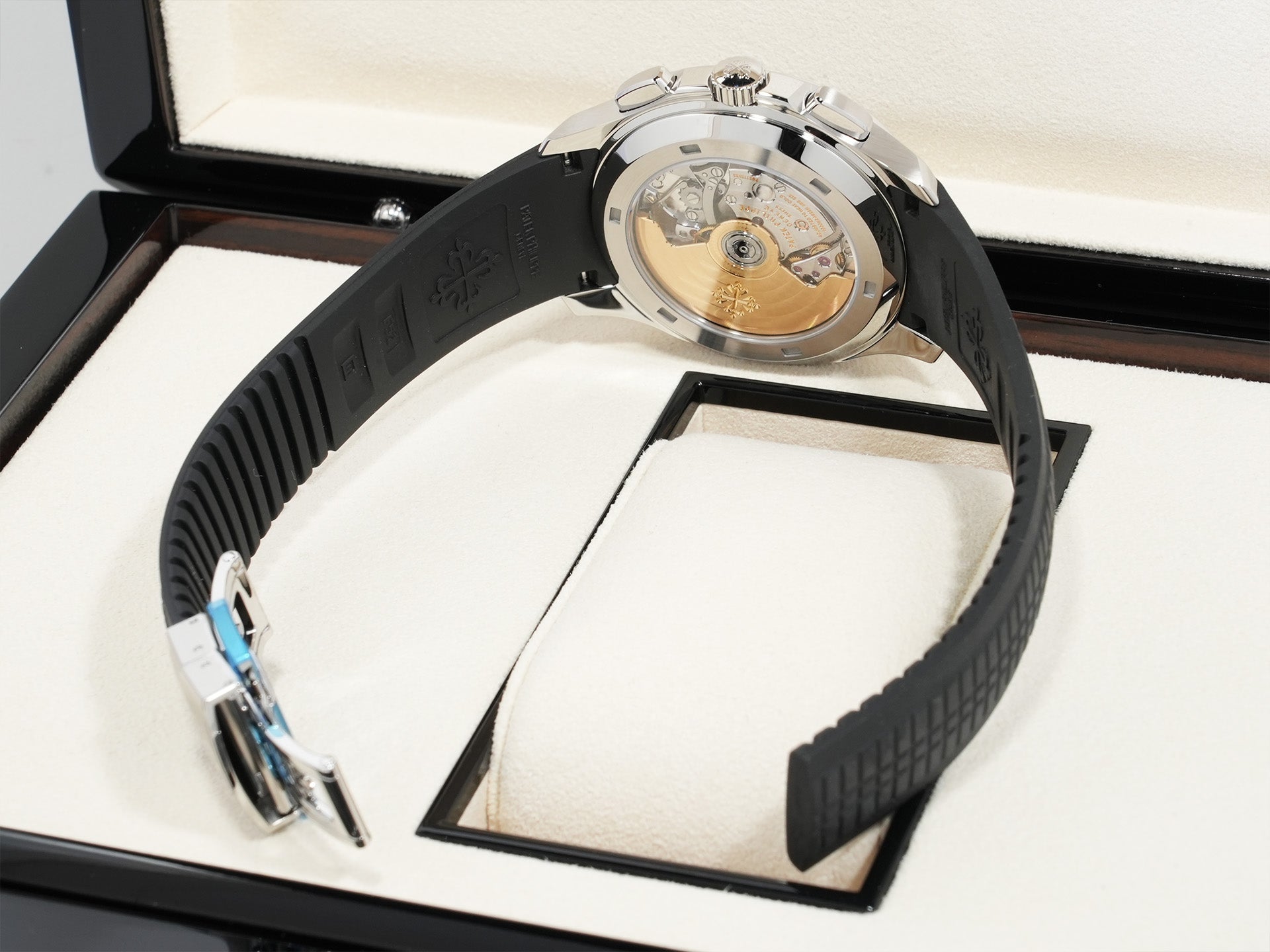 パテックフィリップ アクアノート クロノグラフ TIFFANY＆CO. Ref.5968A-001 ステンレススチール ブラック文字盤 未使用 w65k4kp9