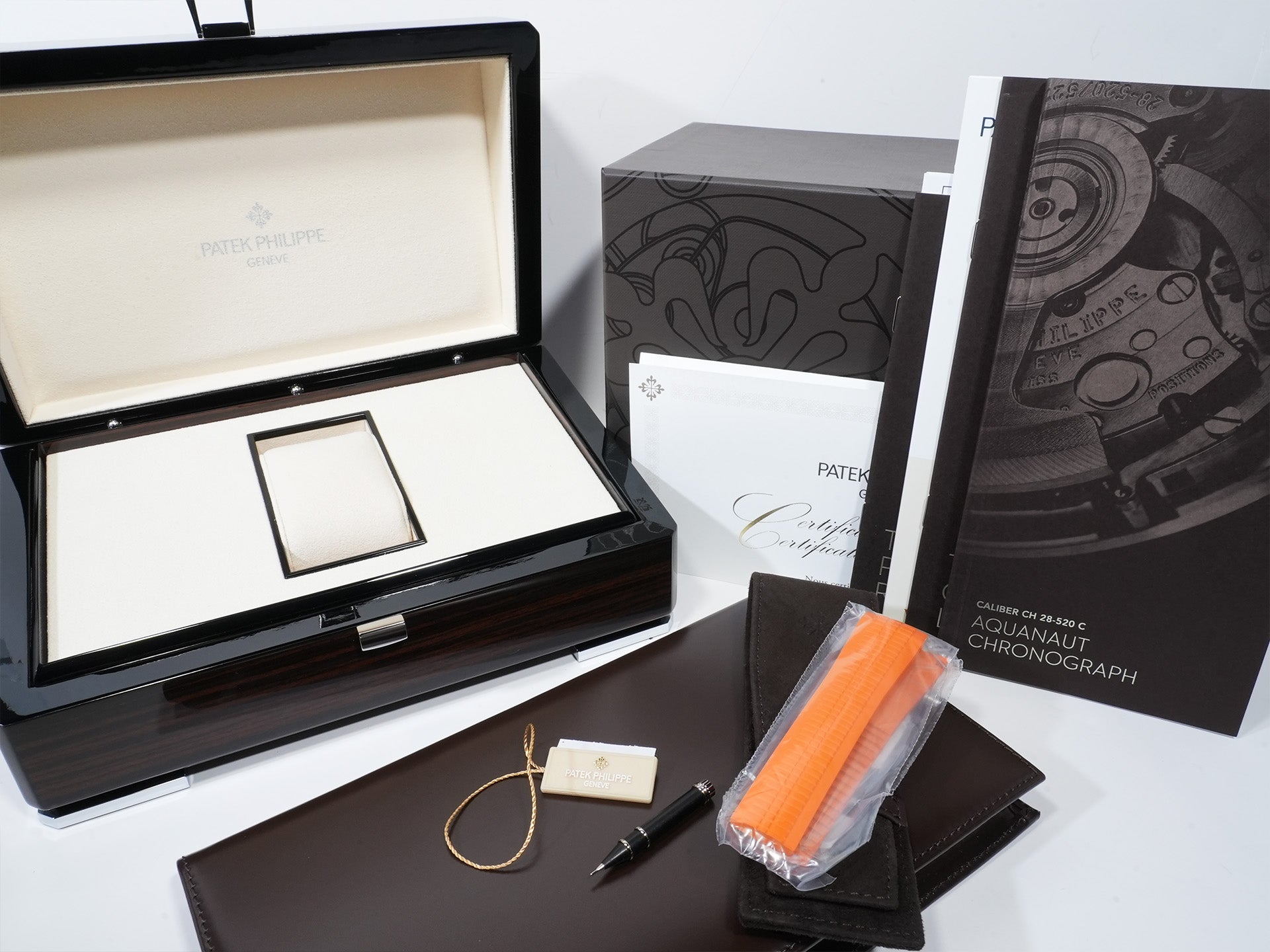 パテックフィリップ アクアノート クロノグラフ TIFFANY＆CO. Ref.5968A-001 ステンレススチール ブラック文字盤 未使用 w65k4kp9