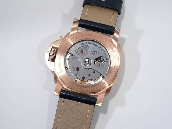 パネライ ルミノール マリーナ ゴールドテック 44mm Ref.PAM01112 ゴールドテック ブルー文字盤 未使用 5wrwo9fw