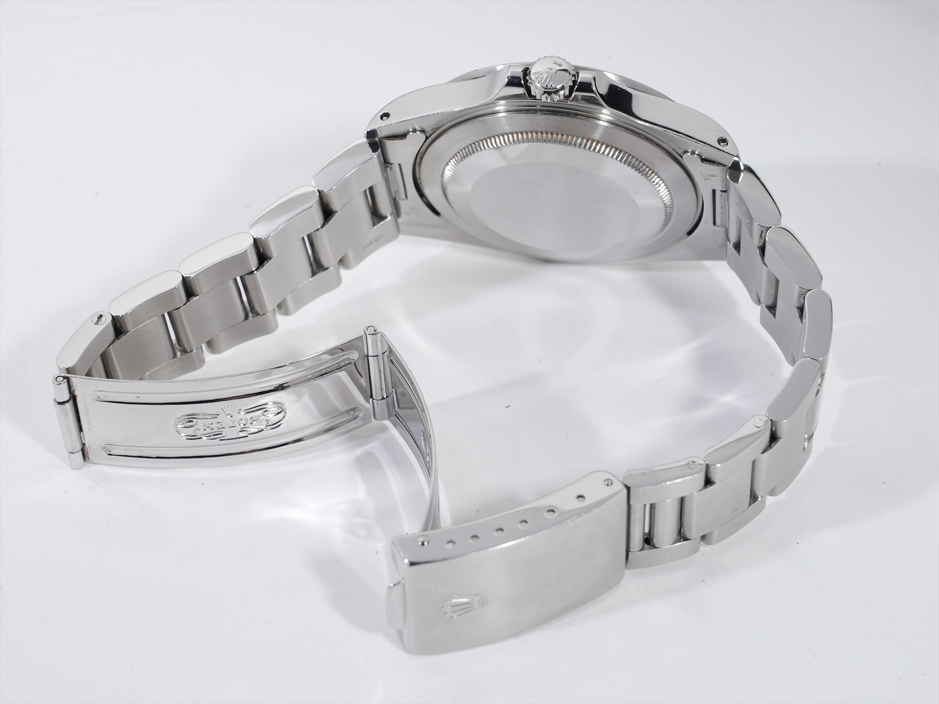 ロレックス エクスプローラーII Ref.16570 ステンレススチール ホワイト文字盤 オイスターブレスレット 中古 fxzi2b5n