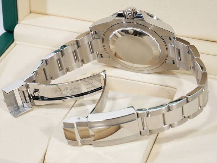 ROLEX GMT-Master II Ref.126710BLNR Stainless Steel Black Dial Oyster Bracelet Unused xdfycctc