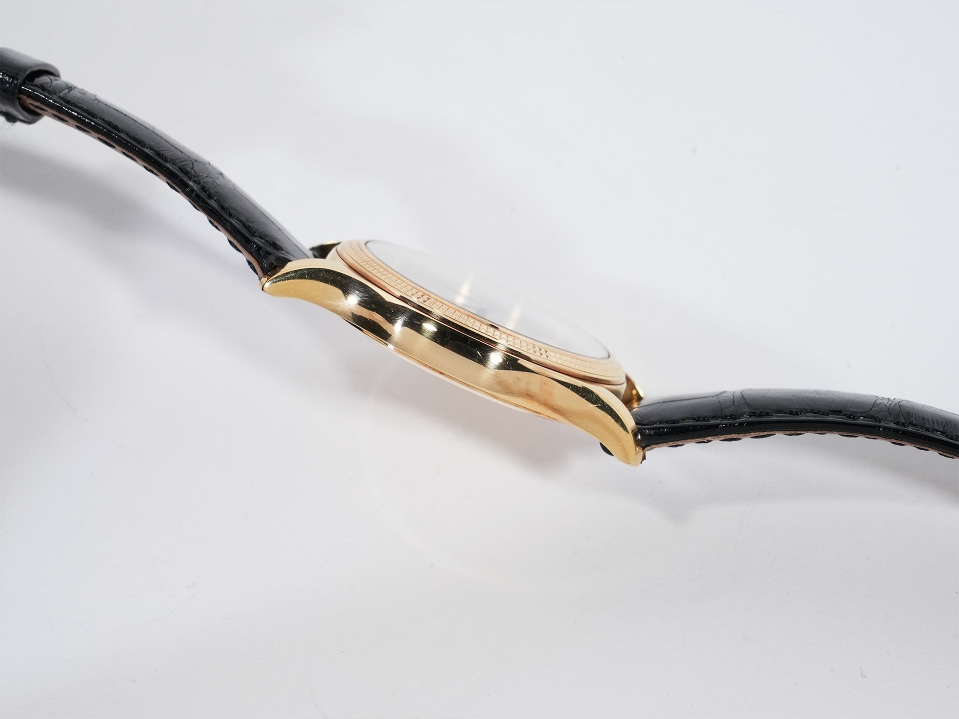 パテックフィリップ カラトラバ Ref.5115J-001 イエローゴールド エナメル文字盤 中古 khroon63
