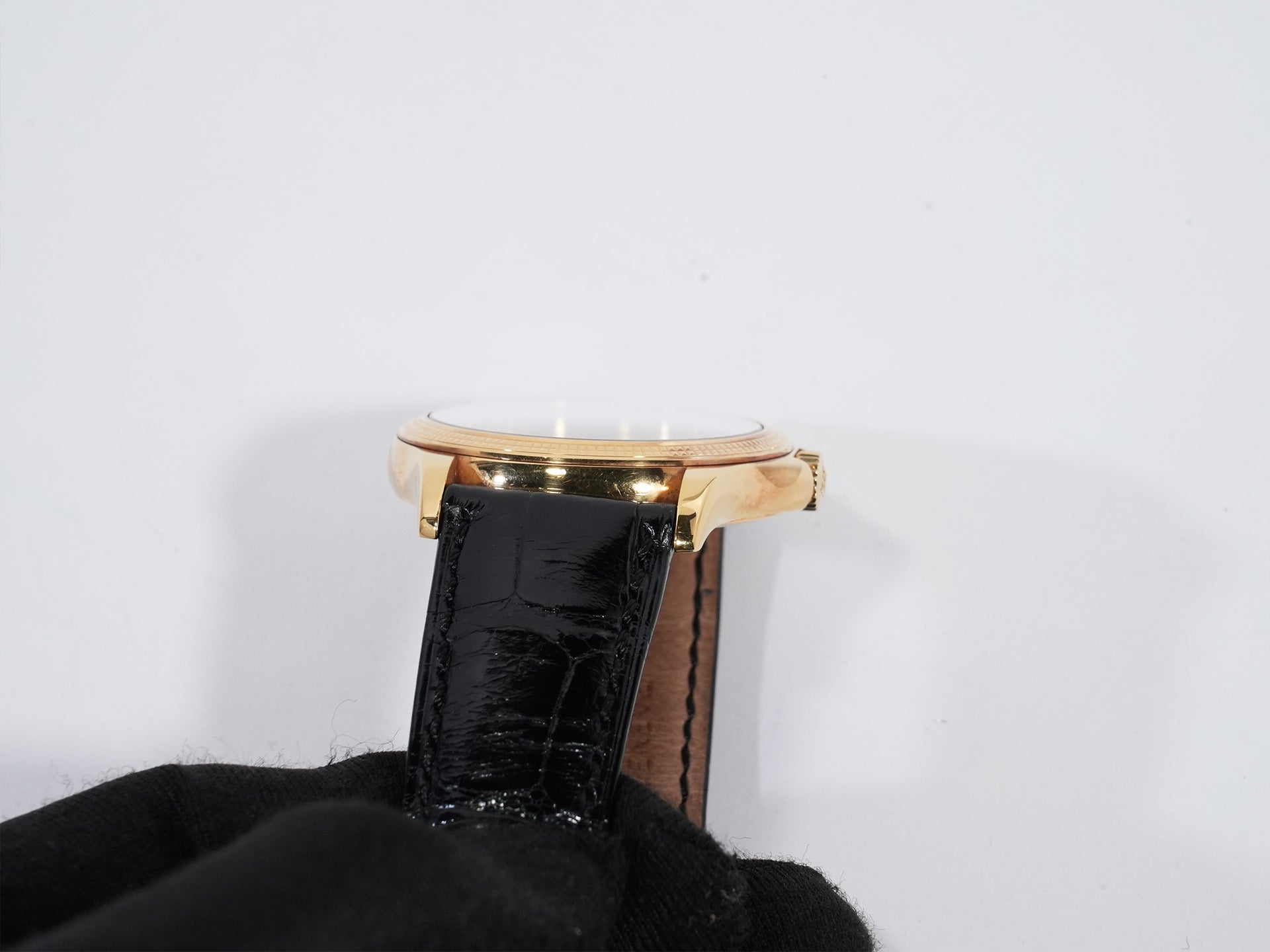 パテックフィリップ カラトラバ Ref.5115J-001 イエローゴールド エナメル文字盤 中古 khroon63
