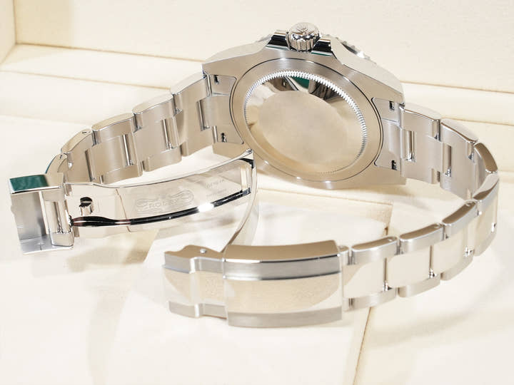Rolex GMT-Master II Ref. 126710GRNR Stainless Steel Black Dial Oyster Bracelet Unused dwt9b7ef