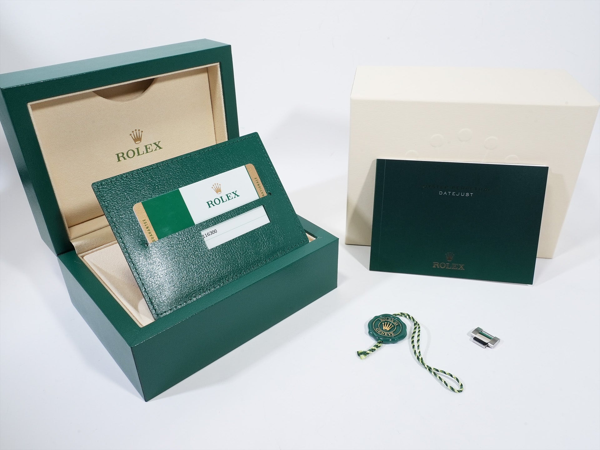 ロレックス デイトジャストII Ref.116300 ステンレススチール ブラック文字盤 オイスターブレスレット 美中古 jf8w3428