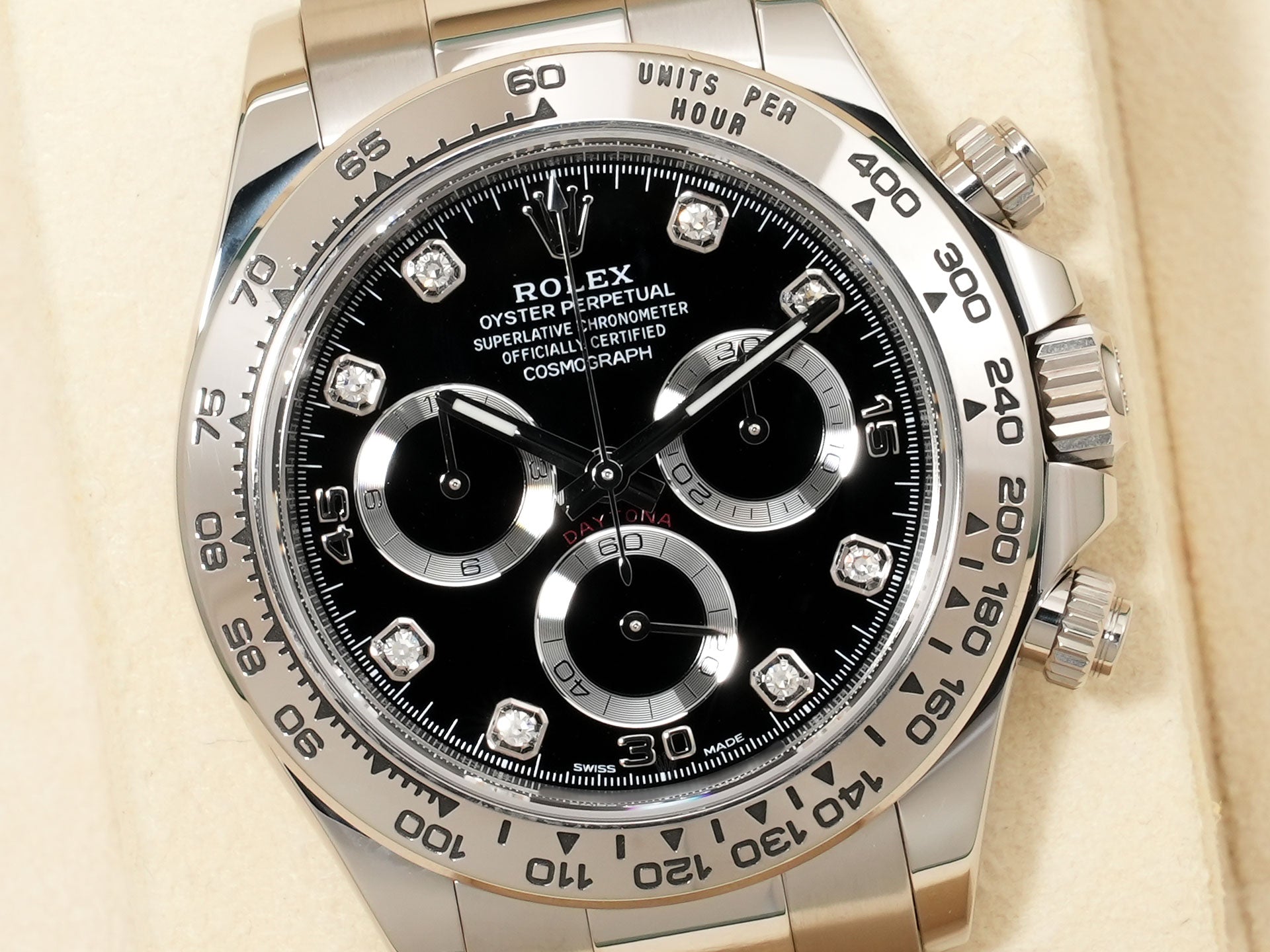 ロレックス デイトナ Ref.116509G ホワイトゴールド ブラック文字盤 美品 m23bmfxb