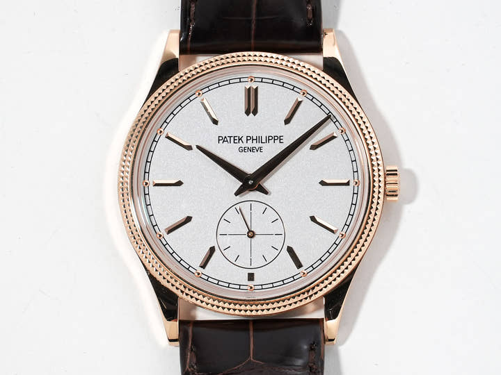パテックフィリップ カラトラバ Ref.6119R-001 ローズゴールド シルバー文字盤 中古 n4vsy3ju