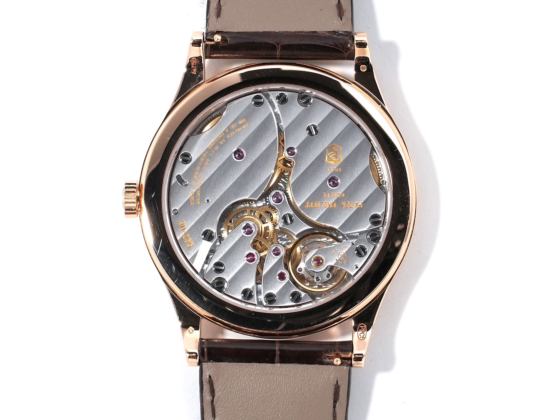 パテックフィリップ カラトラバ Ref.6119R-001 ローズゴールド シルバー文字盤 中古 n4vsy3ju