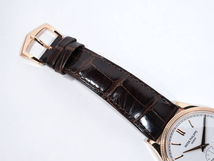 パテックフィリップ カラトラバ Ref.6119R-001 ローズゴールド シルバー文字盤 中古 n4vsy3ju