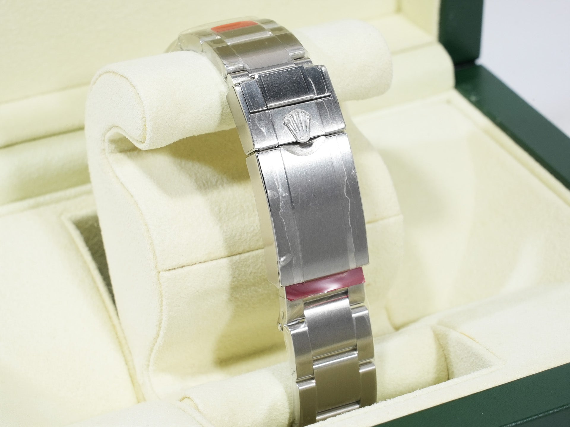 ロレックス エクスプローラーI Ref.214270 ステンレススチール ブラック文字盤 オイスターブレスレット デッドストック h84mn653