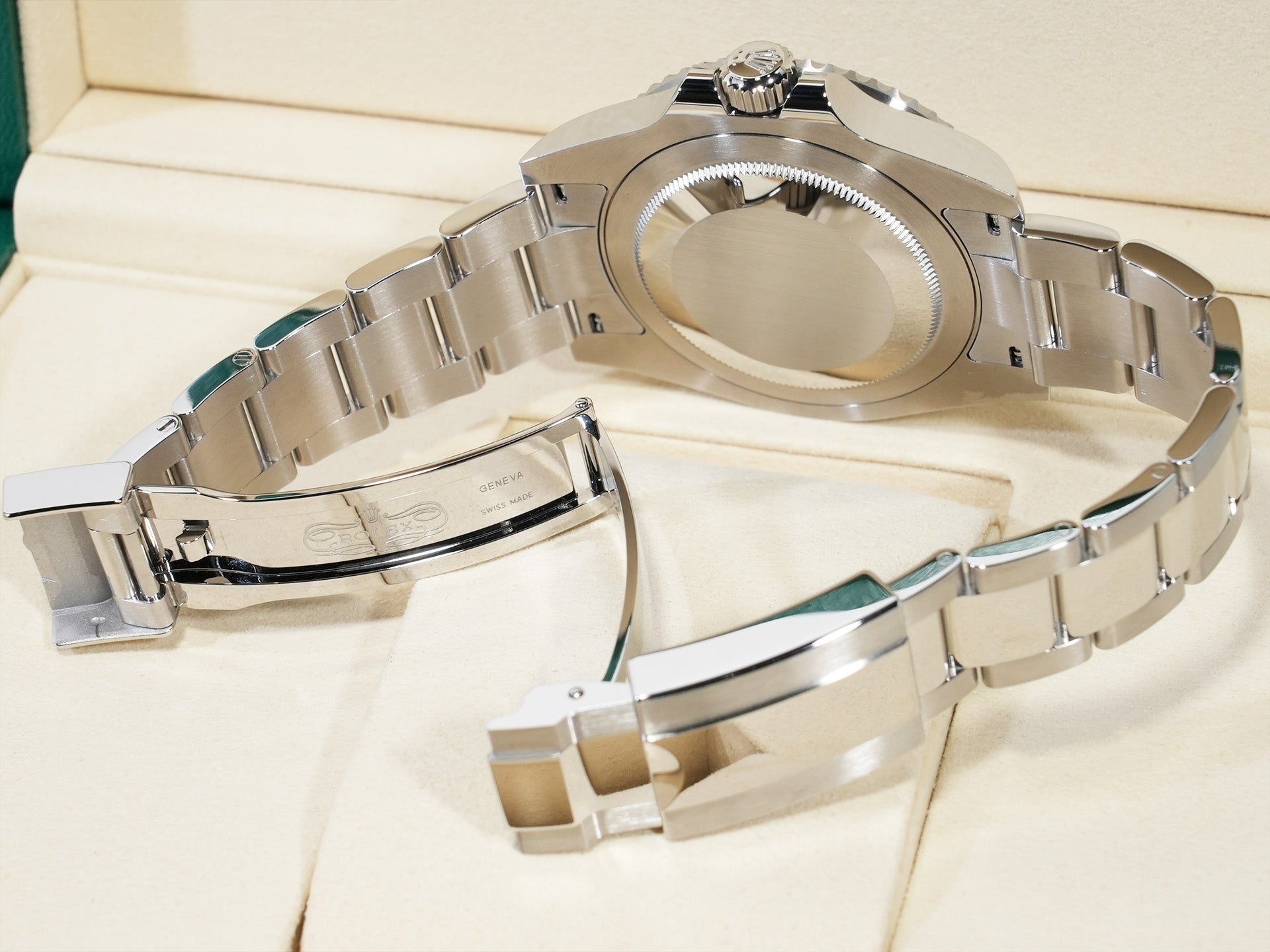 Rolex GMT-Master II Ref. 126710BLNR Stainless Steel Black Dial Oyster Bracelet Unused kuvfk3aj