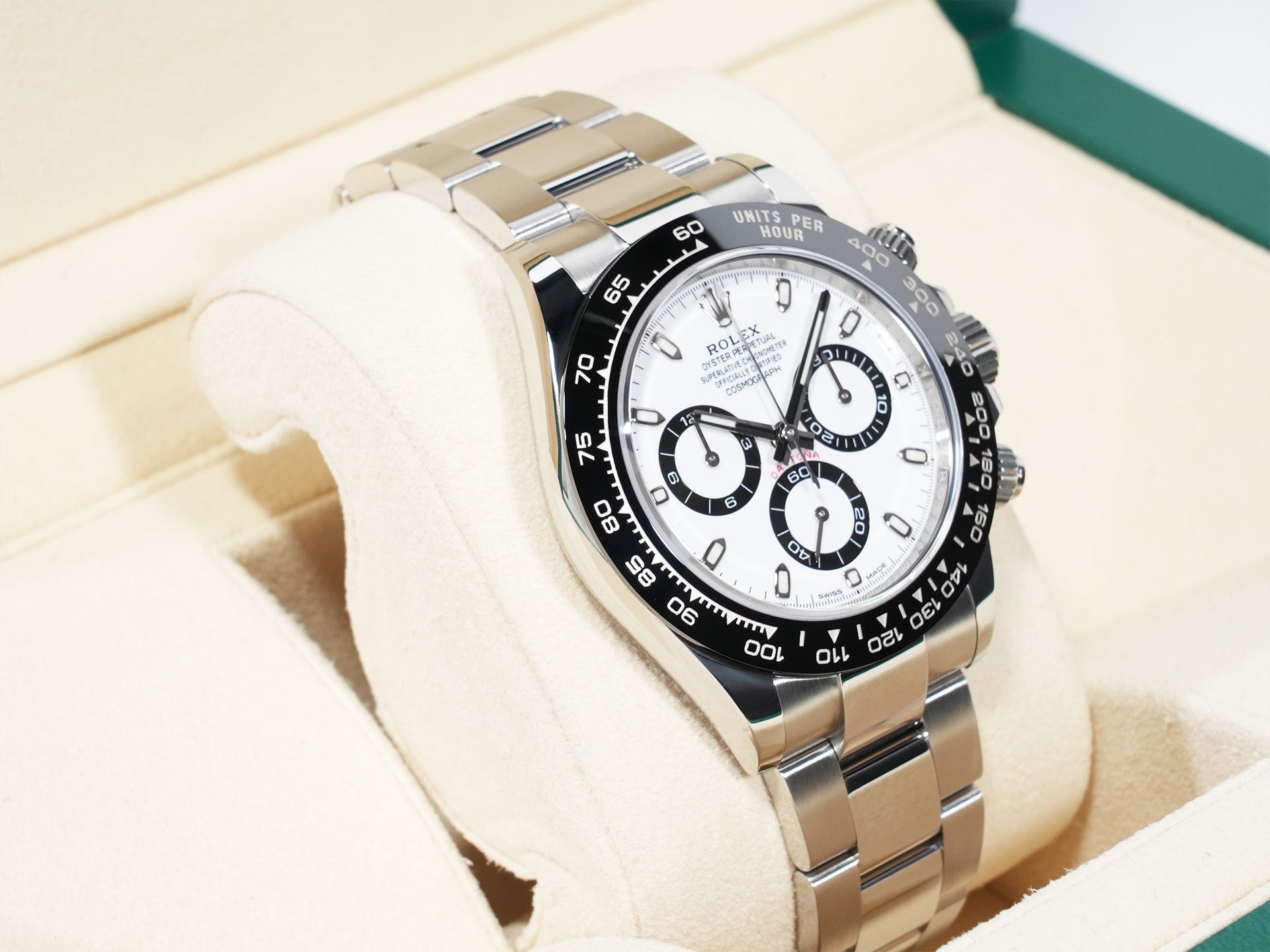 ロレックス デイトナ Ref.116500LN ステンレススチール ホワイト文字盤 美品 wcqrn8hq