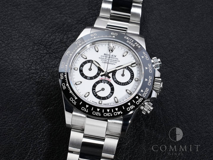 ロレックス デイトナ Ref.116500LN ステンレススチール ホワイト文字盤 美品 wcqrn8hq
