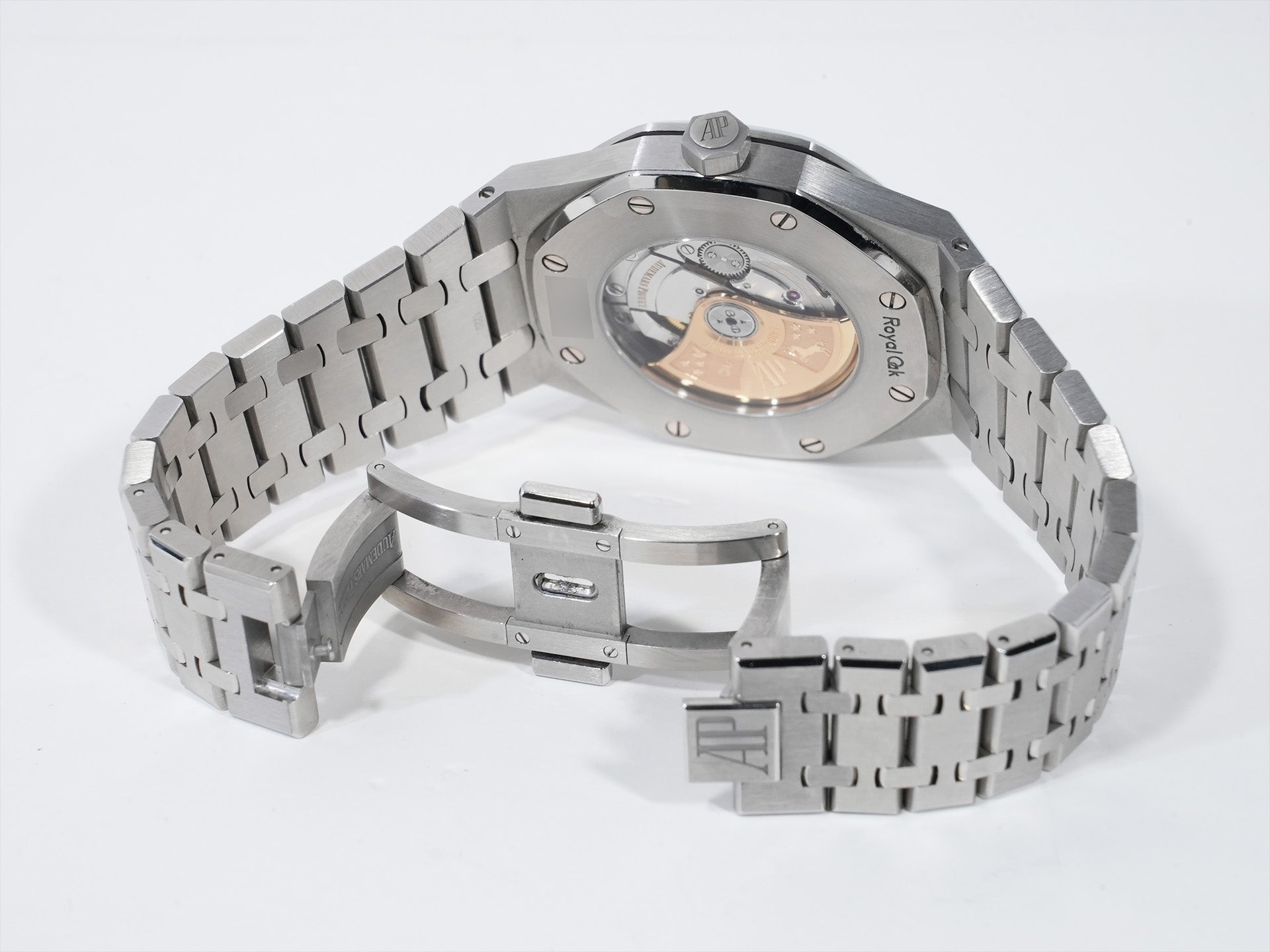オーデマピゲ ロイヤルオーク Ref.15400ST.OO.1220ST.03 ステンレススチール ブルー文字盤 中古 kokv4wjj