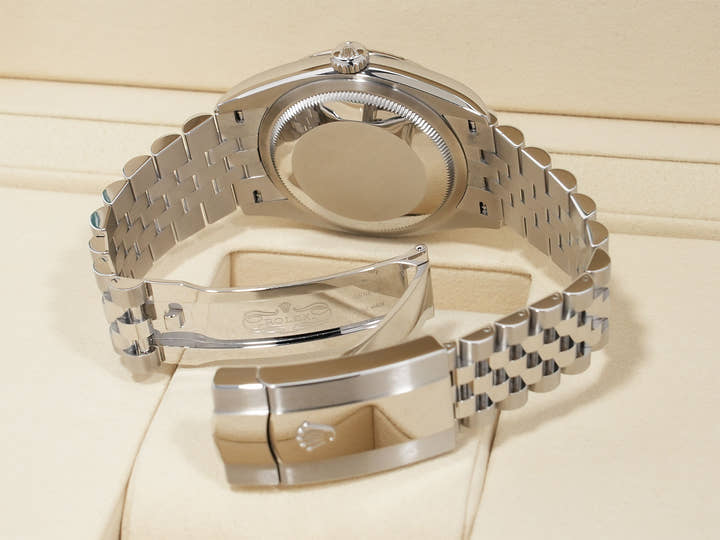 ロレックス デイトジャスト36 Ref.126234 ステンレススチール/ホワイトゴールド ミントグリーン文字盤 ジュビリーブレスレット 未使用 okkf6mky