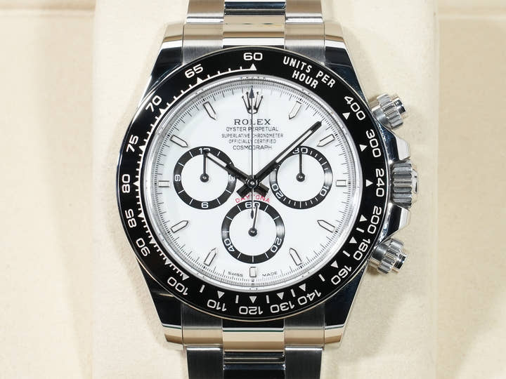 ロレックス デイトナ Ref.126500LN ステンレススチール ホワイト文字盤 美品 cwhambhs