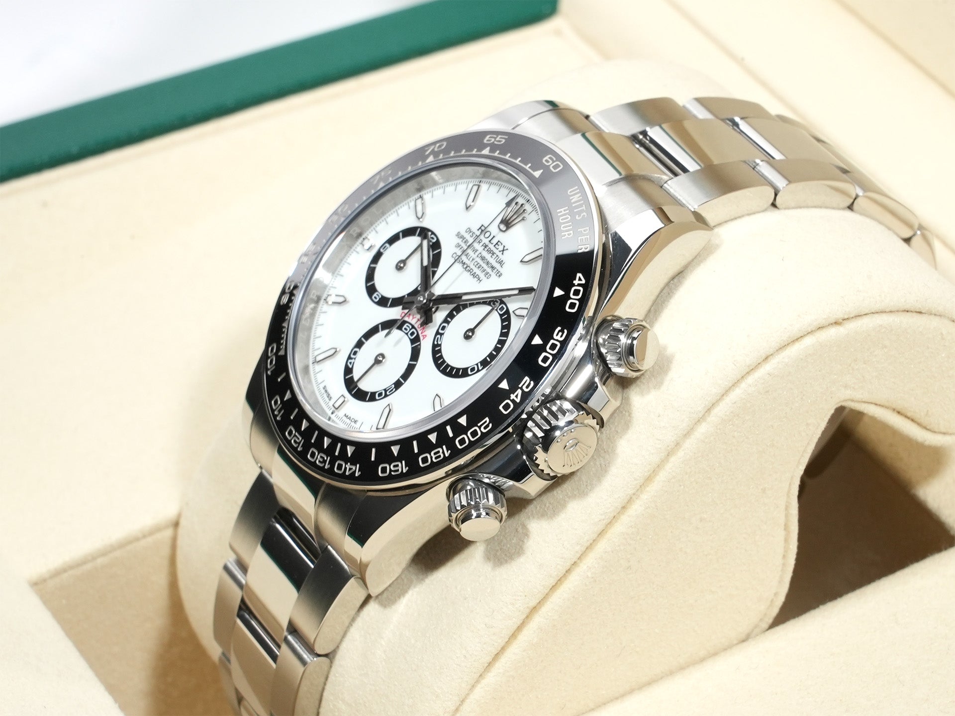 ロレックス デイトナ Ref.126500LN ステンレススチール ホワイト文字盤 美品 cwhambhs