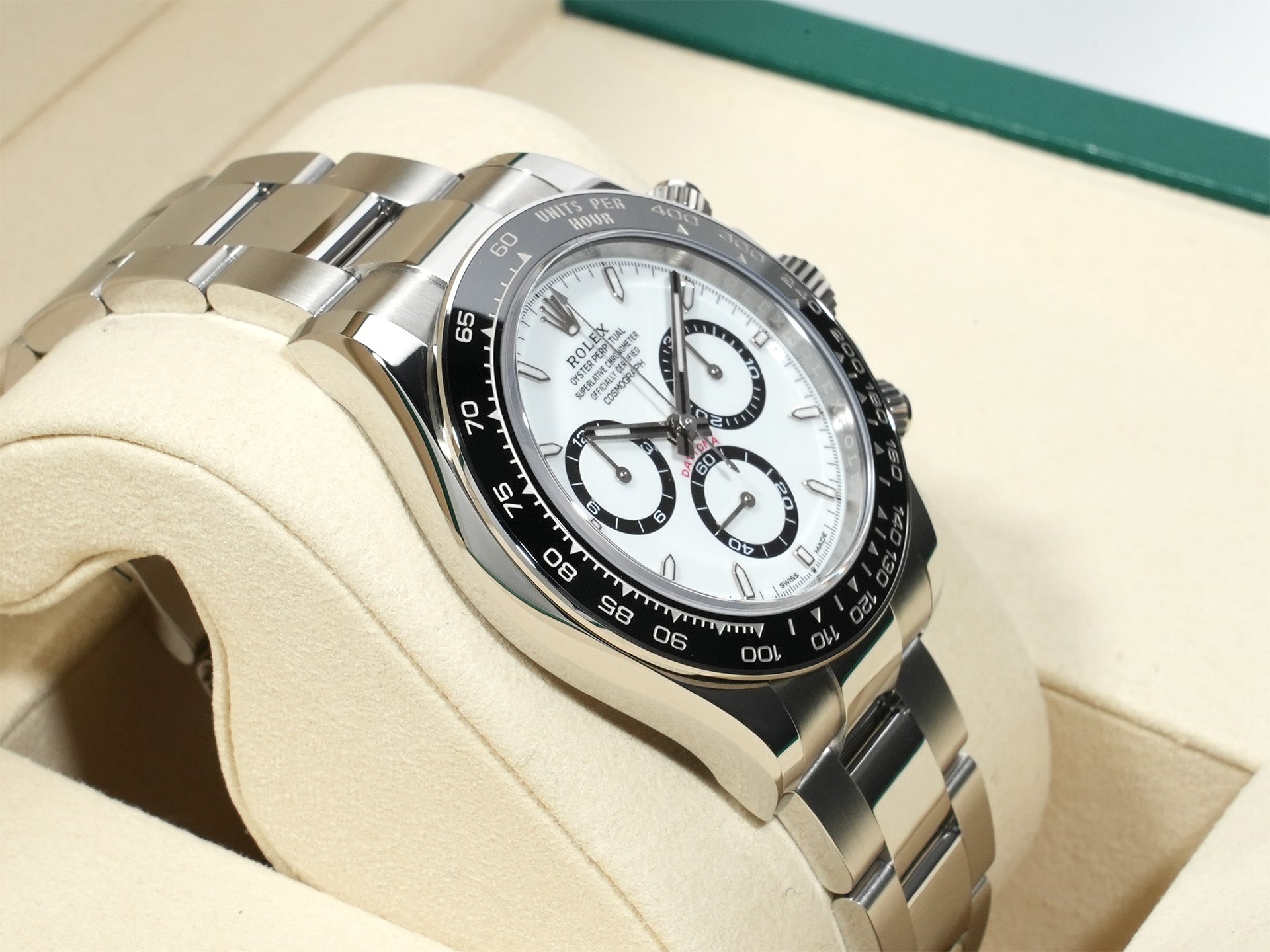 ロレックス デイトナ Ref.126500LN ステンレススチール ホワイト文字盤 美品 cwhambhs