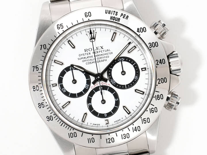 Rolex Daytona El Primero Ref. 16520 Stainless Steel White Dial Used m7d2oqo3